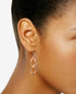 Charter Club Rose Gold-Tone Twist Drop Earrings
